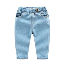 2-Pack Unisex Toddler Denim Jeans, Elastic Waistband - £18.33 GBP