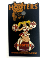 MARYLAND HGTS - Sexy HOOTERS Girl Cheerleader Football Lapel Pin - Red/W... - $14.99