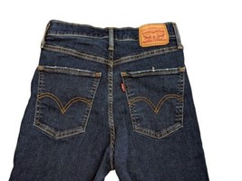 Women&#39;s Levi&#39;s Mile High Super Skinny Jeans Sz 28 Dark Wash Excellent Condition - £19.32 GBP