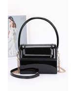 New Enamel Top Handle Flap Bag - $664.21 MXN