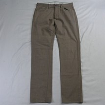 Linksoul 32 x 32 Light Brown Colored Denim Jeans LS676 Slim 5 Pocket Mens Pants - £28.05 GBP