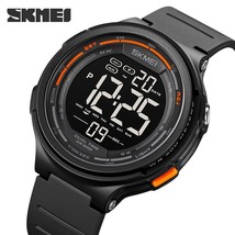 SKMEI New Electronic Watch Men Sport Digital Movement Watch LED Light Waterproof - £29.49 GBP