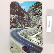 Clear Creek Canyon Colorado 1950s Postcard Golden &amp; Idaho Springs US Hwy 6 - $9.89