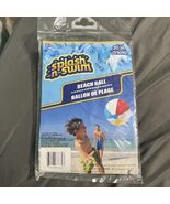 Party Beach Ball Summer Pool Toys Inflatable 20 Inch Red White Yellow Bl... - $99.97 MXN