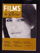 Films In REVIEW-NOV 1971-INDEX To Gene Tierney Films Vf - £21.41 GBP