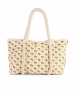 No Boundaries Beach Tote Rope Tote Tan With Palm Trees NEW - $303.24 MXN No Boundaries Beach Tote Rope Tote Tan With Palm Trees NEW - $303.24 MXN