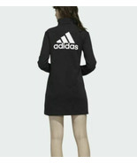 NWT $50 Adidas Originals Trefoil tee Dress GD4535 Summer Dress Black Whi... - $759.79 MXN