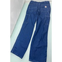 Carhartt Men Dungaree Fit Work Uniform Denim Jeans 29X30 - £15.55 GBP