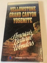Yellowstone Grand Canyon Yosemite VHS Tape Video S2B - £7.90 GBP