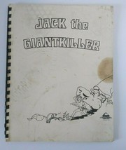 Jack The Giant Killer Arcade Manual Video Game Service Repair 1982 Cinem... - £17.54 GBP