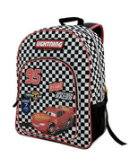 Disney CARS Lightning McQueen Piston Cup Large Backpack &amp; Matching Lunch... - £35.91 GBP