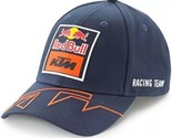 KTM Exclusive Red Bull Replica Team Flat Snapback Cap by New Era Dark Bl... - £22.76 GBP