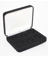 Lot of 5 Black Felt COIN DISPLAY GIFT METAL BOX for 6-Quarter or Preside... - $36.95