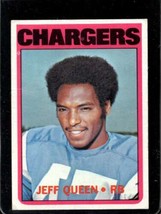 1972 TOPPS #117 JEFF QUEEN VG CHARGERS NICELY CENTERED *SBA9372 - £1.57 GBP