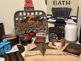 Country primitive Lot of  Decor - 21 piece image 2