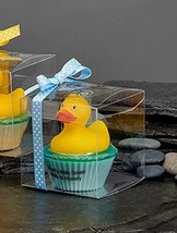 KOVOT BEAUTY Ducky Soaps! Set of 3 Soaps in the Shape of a Duck on a Cupcake (Bl - £17.29 GBP