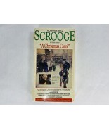 New! SCROOGE: Charles Dickens A Christmas Carol 1990 VHS Release in Colo... - €12,78 EUR