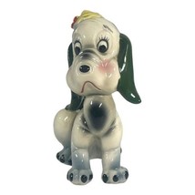 Vintage Kitschy Anthropmorphic Sad Face Puppy  Dog 5.5” Tall FIgurine St... - £25.76 GBP