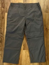 Free Soldier Tactical Gear Men&#39;s SOFTSHELL Pants Sz 40x25.5 Dark Gray Nylon EUC - £24.05 GBP