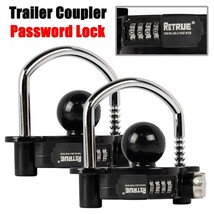 2 Packs of  Universal Coupler Lock Trailer Locks Ball Hitch Trailer Hitc... - $44.99