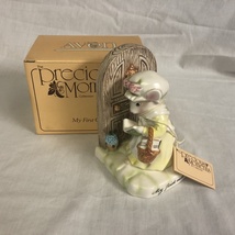 Avon Precious Moments Collection My First Call Ceramic Mouse Figurine - £7.92 GBP