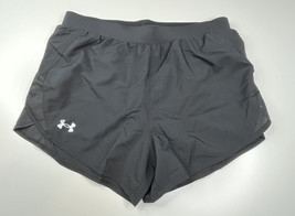 Under Armor NWT women’s S fly By 2.0 Black Athletic Lined Running Shorts I2 - £13.24 GBP