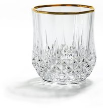 Cristal D&#39;Arques Longchamp Gold Old Fashioned, Set of 4 - £67.95 GBP