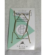 Tripar Plate Hanger Fits 5-7&quot; Plate Solid Brass Wire Ends Item 10200 - $5.48 CAD