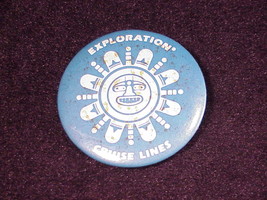 Exploration Cruise Lines Pinback Button, Pin - $6.95