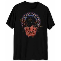 Marvel Mens Black Panther Mask Graphic Cotton Logo T-Shirt - $14.76