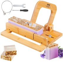 VEVOR Soap Cutter, 0-2 inch Adjustable Thickness, Bamboo Soap Slicer Wit... - $127.53 CAD