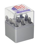 CH Hanson Stamp Set-1/8 Number Clam Shell Standard 9Pcs. - $33.20 CAD