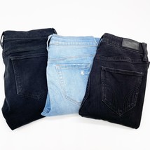 Jeans Lot Womens 25 PacSun Banana Republic Hollister Skinny Blue Black Ankle  - £15.37 GBP