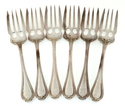 Towle Silver Paul Revere Set of 6 Sterling, Small Old Style Salad Fork - £228.66 GBP