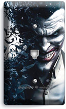 Joker Villain Batman Comics Phone Telephone Wall Plate Cover Boys Bedroom Decor - £8.64 GBP