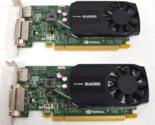 LOT OF 2 NVIDIA Quadro K620 2GB DDR3 PCIe x16 Graphics Card 765147-001 - £29.11 GBP