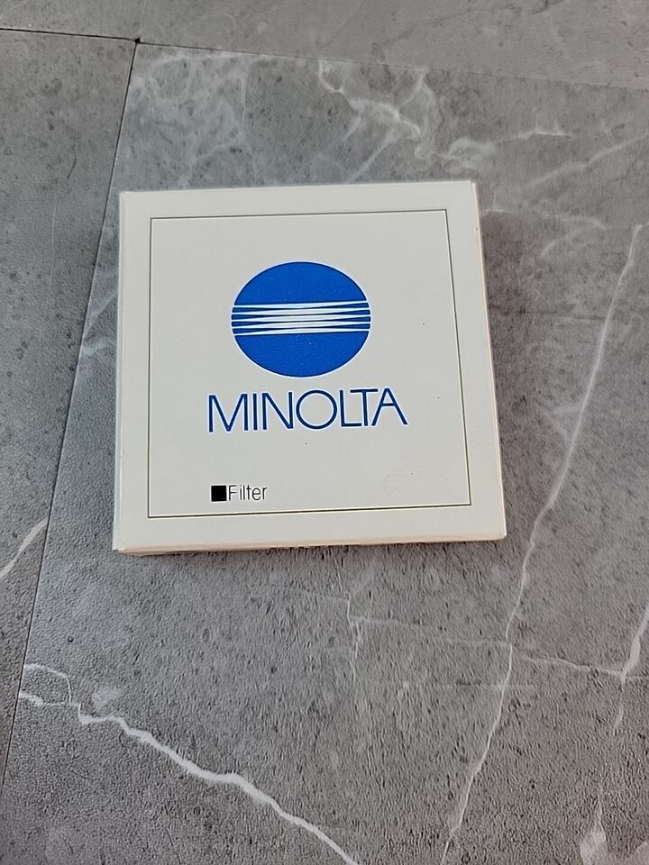 Minolta 49mm L35 UV filter in box. New in Box Old Stock Made in JAPAN #7049-303 - $12.08