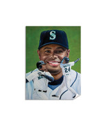 Ken Griffey Jr Seattle Mariners MLB Baseball Outfielder Art Print 1AM3 - $34.57 CAD+