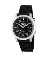 Seiko 5 Automatic SNK809 SNK809K2 Black Dial Day Date Watchbl - $308.73 CAD