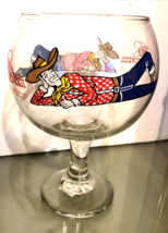 Large Vintage Margarita Glass Pioneer Club Laughlin Nevada Cowboy - $22.50