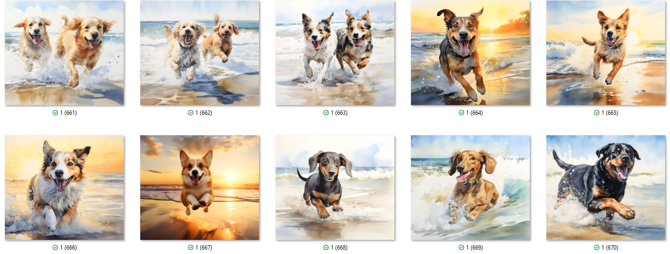 Cat & Dog Sublimation Ready To Press Transfer Prints Bundle Of 10 Transfer Desig Item image 12