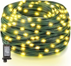 Outdoor Christmas String Lights ,33FT 100 LED Waterrpoof Outdoor Fairy Lights - £13.14 GBP
