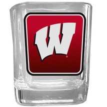 Wisconsin Badgers Shot Glass Square NCAA College Souvenir Fan Gear Team ... - $39.99