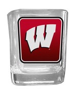 Wisconsin Badgers Shot Glass Square NCAA College Souvenir Fan Gear Team ... - $56.04 CAD