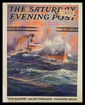COVER ONLY The Saturday Evening Post March 21 1936 Katharine Brush - £14.91 GBP