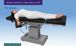 C-ARM COMPATIBLE SEMI-ELECTRIC OT TABLE UP AND DOWN SURGICAL OPERATING T... - $2,722.50