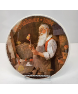 Norman Rockwell 1984 Santa in His Workshop Plate Knowles Christmas #11 I... - £6.88 GBP