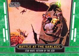 2017 Topps Star Wars 40th Anniversary GREEN #36 Battle At The Sarlacc  - £0.84 GBP