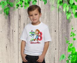 Toy Story Birthday shirt Boys Buzz Woody shirts  Personalized Toy Story ... - £11.95 GBP