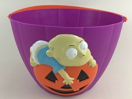 Rugrats Vintage 1998 Tommy Pickles Halloween Bucket Trick Or Treat Pail Viacom  - £27.21 GBP